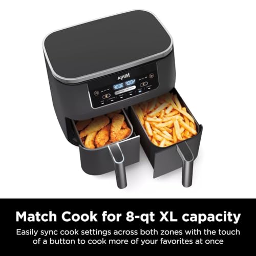 Air Fryer  How to Use Smart Finish + Match Cook (Ninja® Foodi® XL